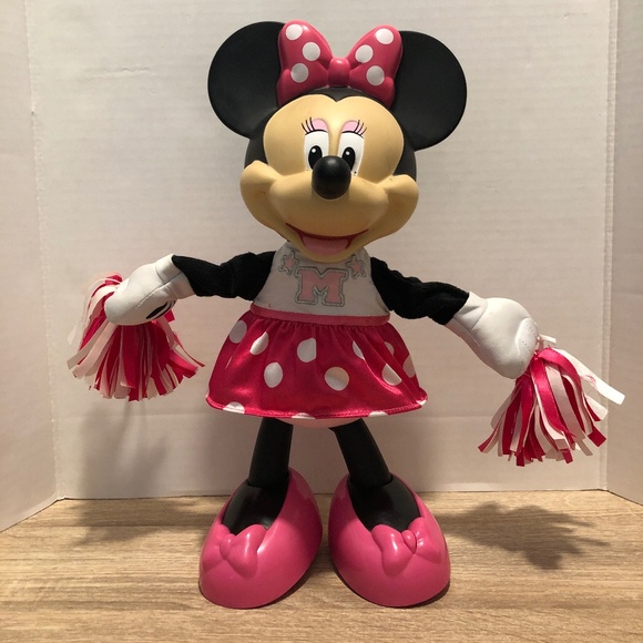 2012 Fisher-Price Disney Minnie Mouse Cheerleader Sings & Dances - Picture 1 of 12